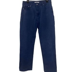 LEVI STRAUSS 505 Straight Leg Mid Rise Med Wash Blue Jeans Denim Pants Size 31